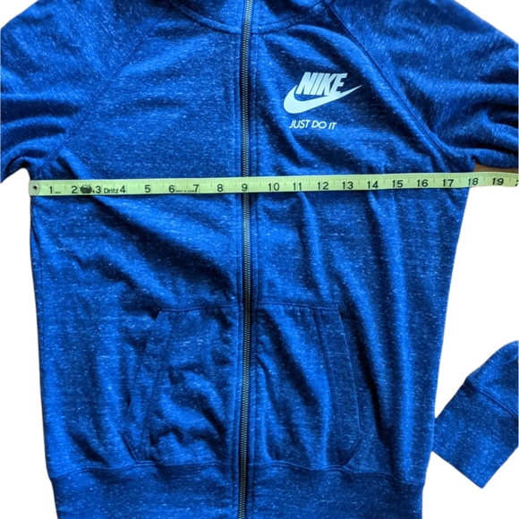 Nike Zip Front Purple Marled Hoodie Size Small - Picture 7 of 9